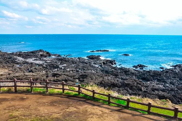 Côtes de l'île d'Udo, Corée — Photo