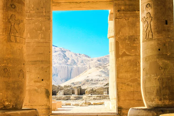 Templo Ramesseum, Egito — Fotografia de Stock