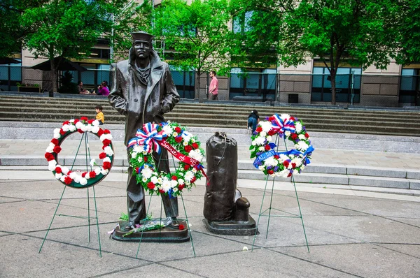 US Navy Memorial in Memorial Day 2013, Washington DC, USA — Stock Photo, Image