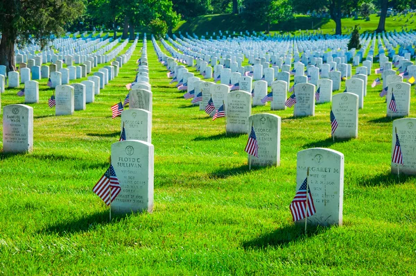 Arlington nemzeti temetőben, Amerikai Egyesült Államok — Stock Fotó