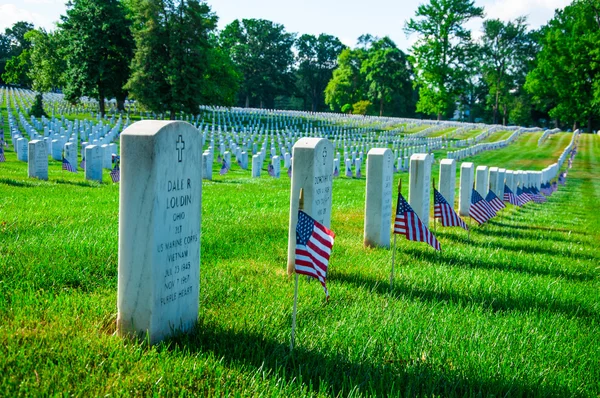 Arlingtonkyrkogården, Usa — Stockfoto