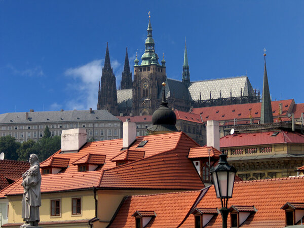 Cathedral of saint Vitus in Prague