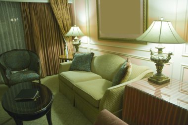 klassieke zitkamer