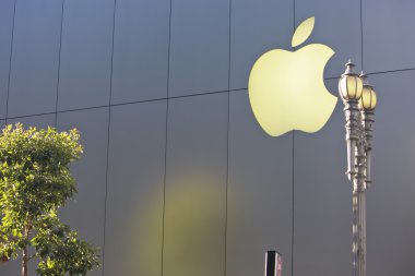 san francisco, ca, Eylül 20 - apple perakende mağaza cephe san fran