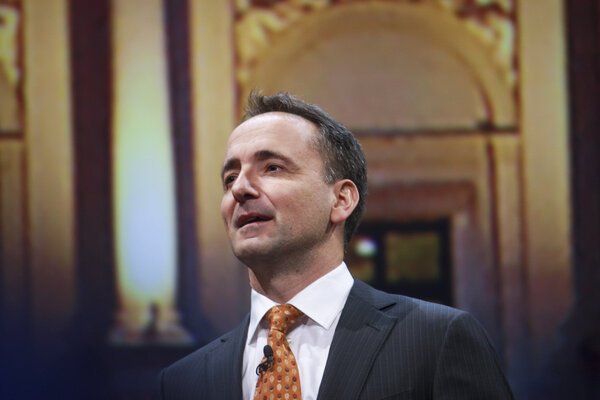 Генеральный директор SAP AG Джим Хагеманн Снабэ выступил на конференции Sapphire Now и TechEd в центре Feria De Madrid
