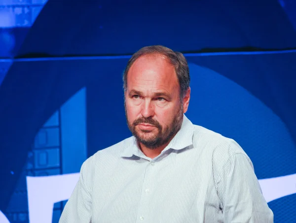 LAS VEGAS, NV - MAY 6, 2014: CEO Pivotal Paul Maritz makes speech at EMC World 2014 conference on May 6, 2014 in Las Vegas, NV — Stock Photo, Image