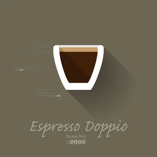 basit modern espresso doppio el ile duvar kağıdı