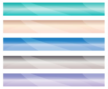EPS 10 - Horizontal web banner. Easy to change size.