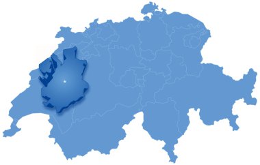 İsviçre fribourg nerede çekilir Haritası