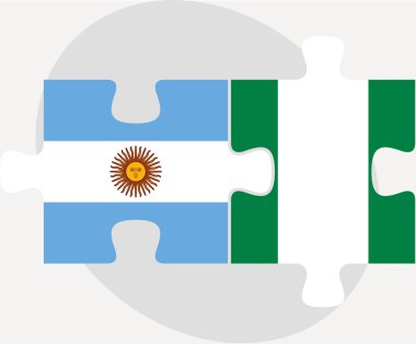 Arjantinli ve Nijeryalı bayrakları bulmaca