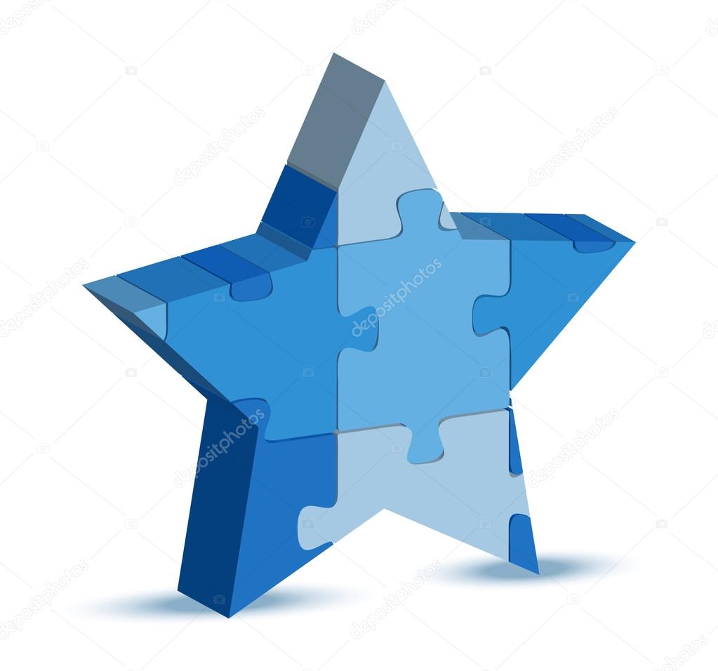 star icon in puzzle