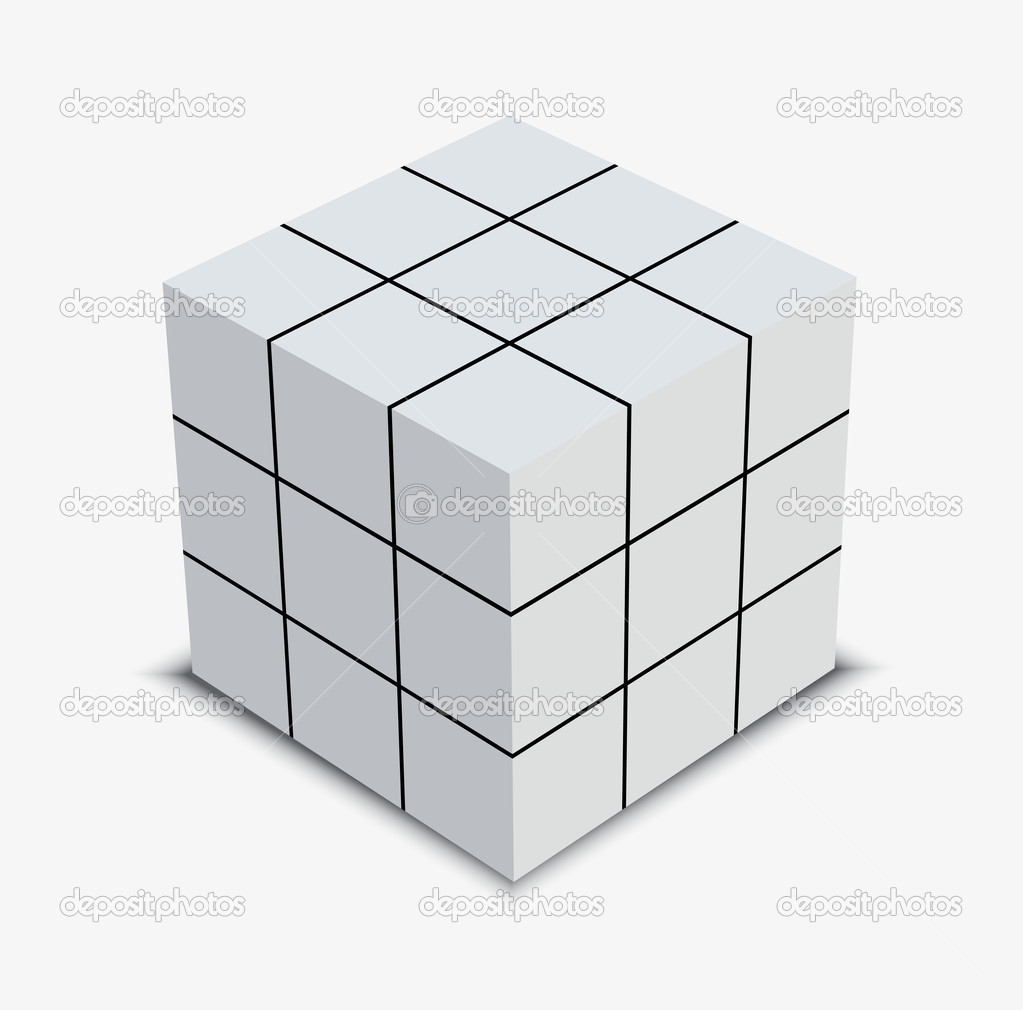 Solved Cube Puzzle