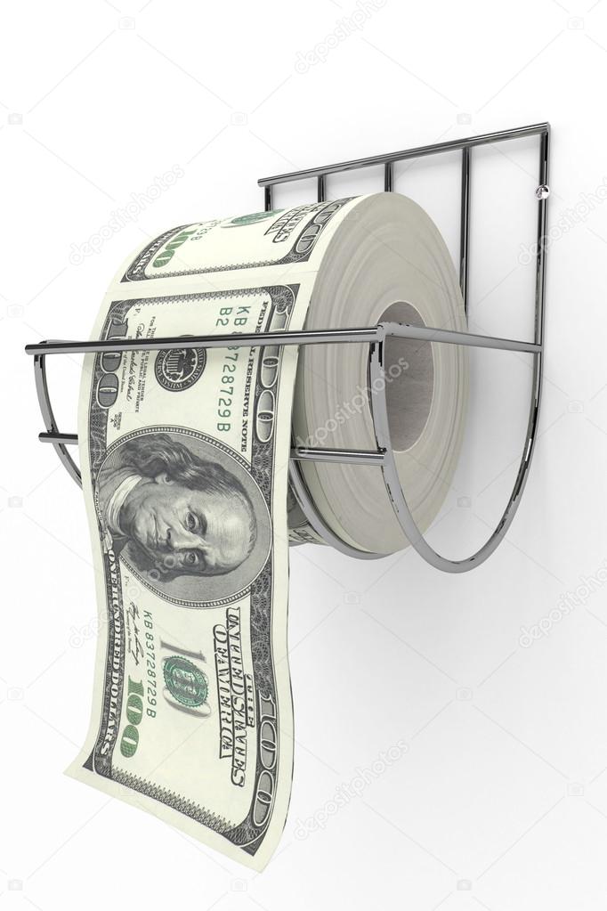 Money Toilet Paper