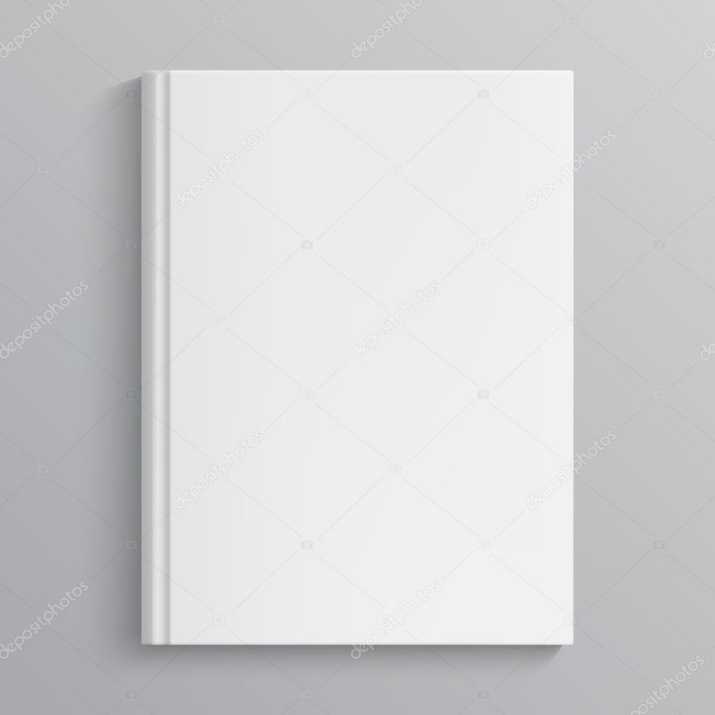 Blank book cover