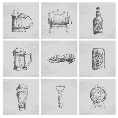 taslak bira simgeler