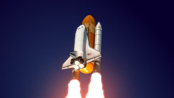 Space Shuttle — Stock Video