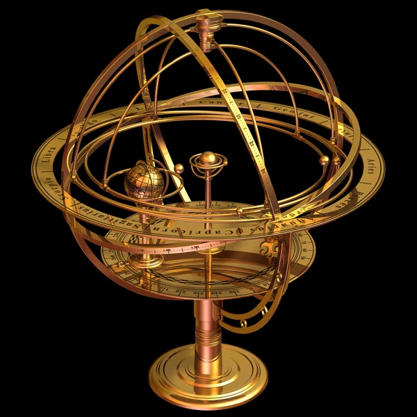 Armillary Sphere — Fotografie, imagine de stoc