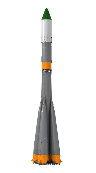 Carrier rocket "Soyuz-Cargo" — Stock Photo, Image