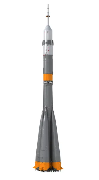 Vervoerder raket "soyuz fg" — Stockfoto