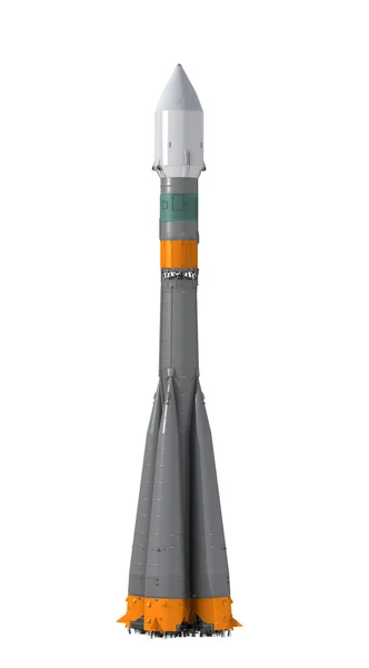 Nosná raketa "Sojuz-fregat ". — Stock fotografie