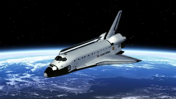 Navette spatiale Portes de la baie de charge utile ouvertes 