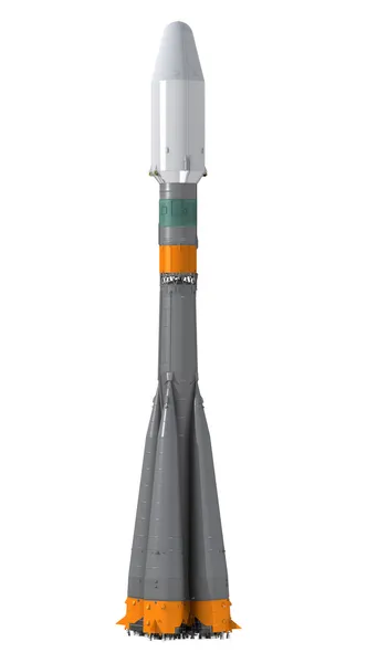 运载火箭"联盟-2" — 图库照片