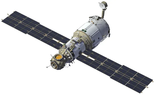 Міжнародна космічна станція. модуль "Звезда". — стокове фото