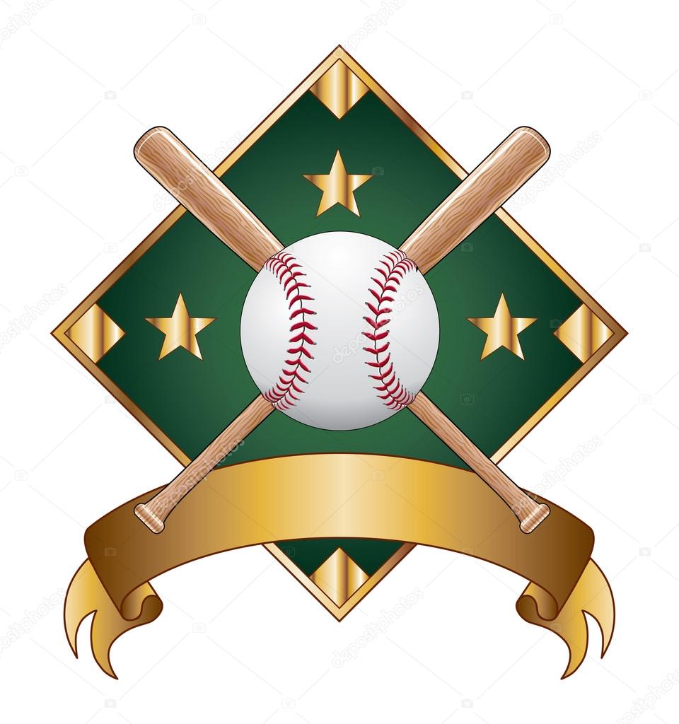 Baseball Design Template Diamond