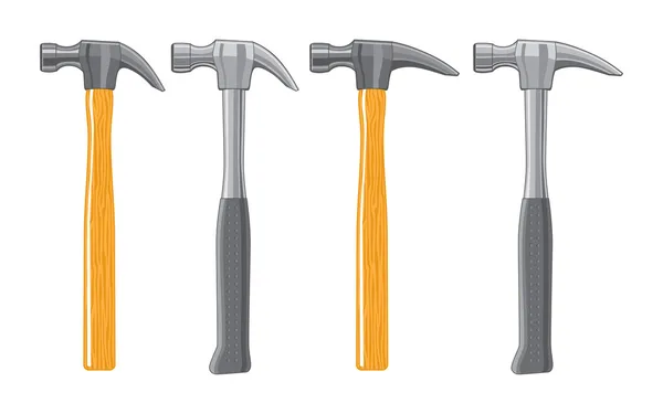 Claw Hammers — Stock Vector