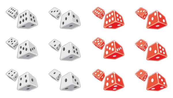 Dice — Stock Vector