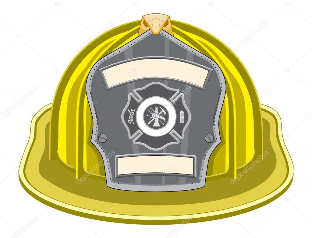 Casco bombero amarillo sale