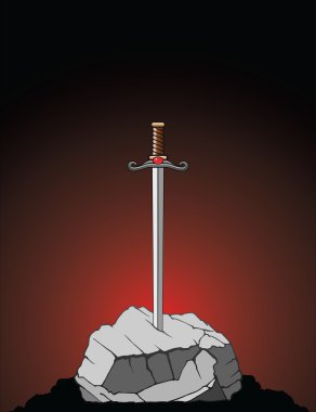 Sword In Stone clipart