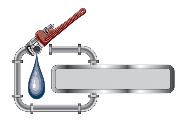 Plumbing Design With Banner