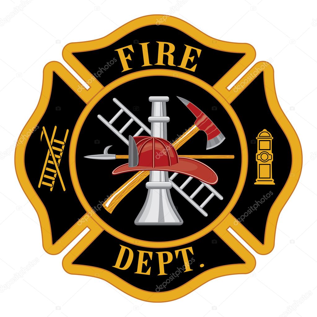 Fire Department Maltese Cross Stock Vector Image by ©AWesleyFloyd #38611209