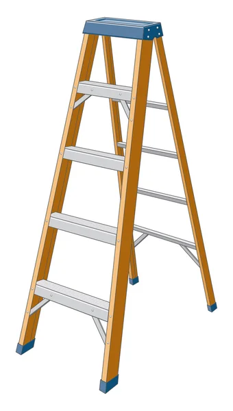 Stap ladder — Stockvector