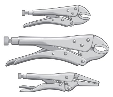 Vice Grips Locking Pliers clipart