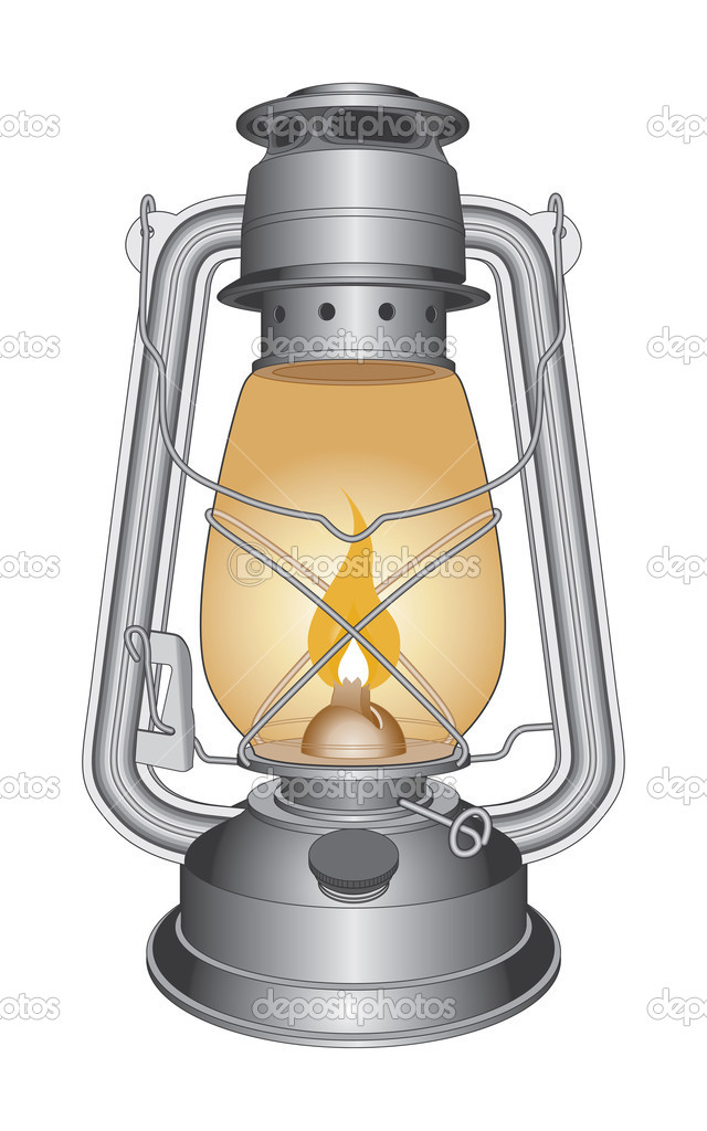 Vintage Oil Lamp or Lantern
