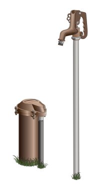 iyi baş ve açık musluk