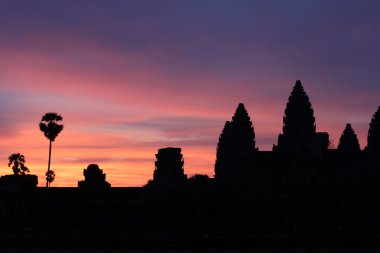 sabah güneş ışığı Angkor Wat