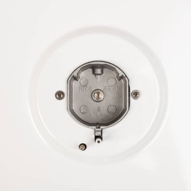 Çalışmayan gaz ocağı. Gaz ocağına yakın çekim. Küçük bir detay. modern fırın