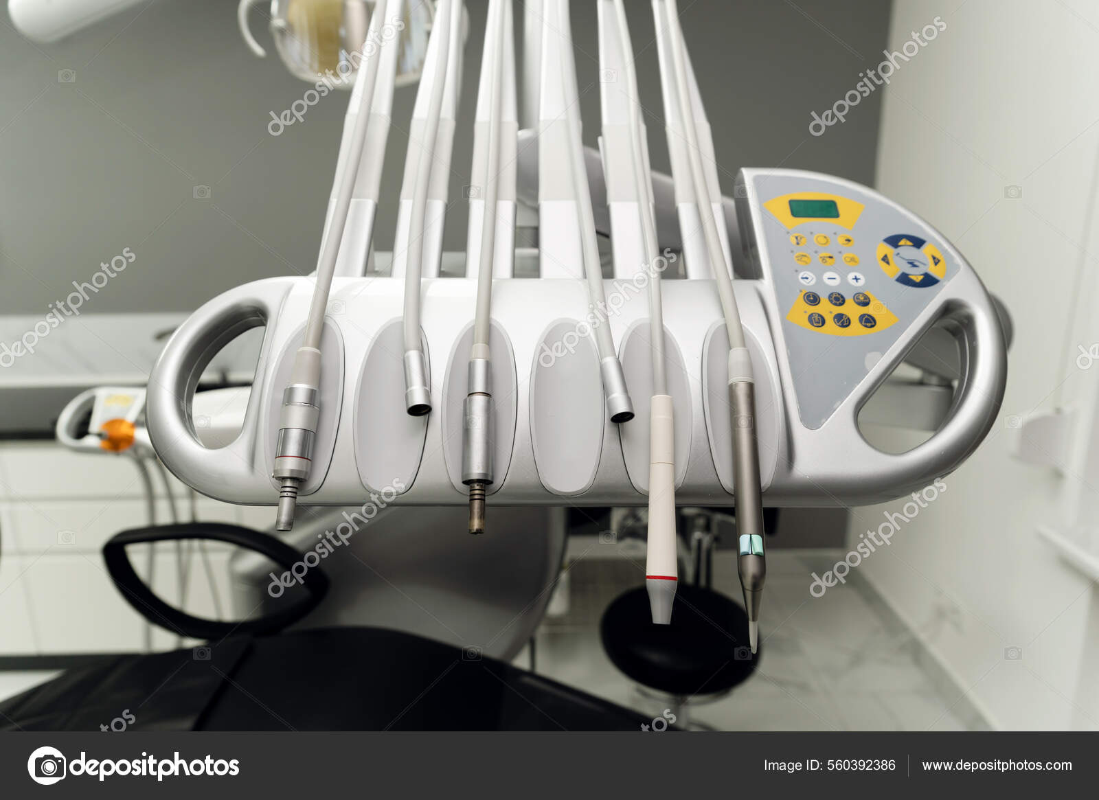 Dental Drill Control Panel Dental Clinic Modern Medicine Dental Office