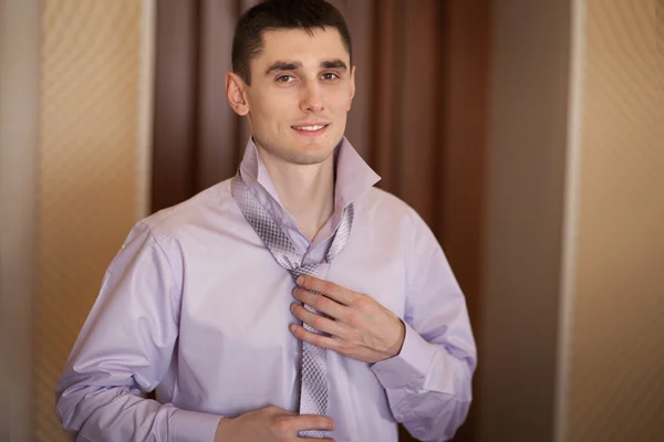 Handsome man groom — Stock Photo, Image