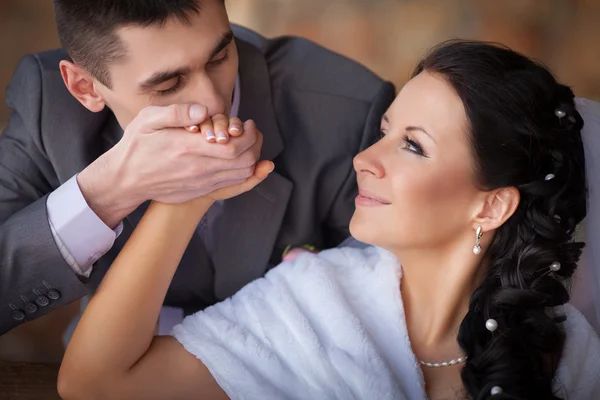 Pareja de boda — Foto de Stock