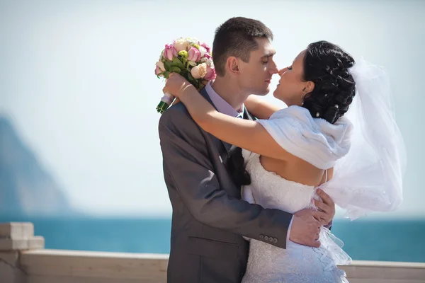 Matrimonio coppia — Foto Stock