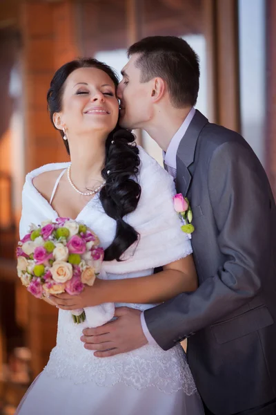 Casamento casal — Fotografia de Stock