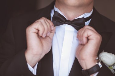 Damat Düğün için son hazırlık var.