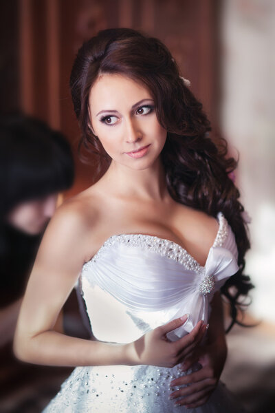 Красивая невеста