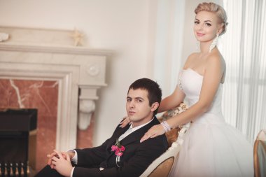 Gelin ve damat lüks iç