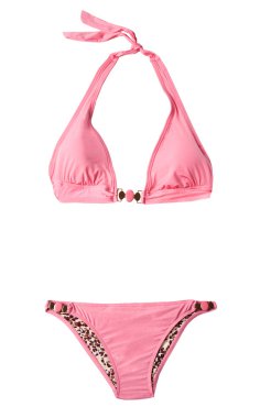 pembe yular bikini