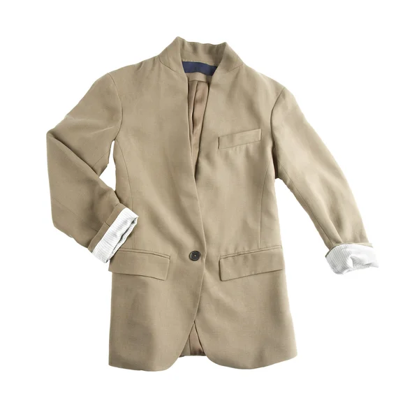 Brown light jacket — Stock Photo, Image